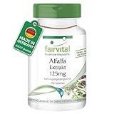 Fairvital | Alfalfa Tabletten - 250 Tabletten - 125mg Alfalfa-Extrakt pro...