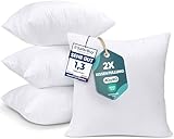 Utopia Bedding 4er Set Kissenfüllung 40 x 40 cm, Innenkissen Füllkissen...