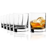 Stölzle Lausitz Whisky Gläser New York Bar 6er-Set 250 ml – Hochwertige...