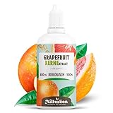 Grapefruit Kernextrakt Bio – 100 ml | Flüssig, Ohne Alkohol, Premium...