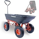 Fuxtec Kippwagen FX-KW2175 bis max. 300kg Zuladung und max. 150 kg bei gekippter...