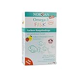 NORSAN Omega 3 FISK Jelly 45 hochdosiert/Omega 3 für Kinder (250 mg pro...