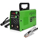 SPRIGHOLLY Mini Elektroden Schweißgerät 230V 145A, Stick/Lift TIG 2 in 1, mit...