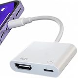 Omivine Lightning auf HDMI Adapter 1080P Digital AV Adapter, Video & Audio Sync...