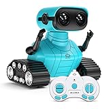 ALLCELE Roboter Kinder Spielzeug, Wiederaufladbares Ferngesteuertes, mit...