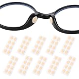 80 Stück Nasenpads Selbstklebend Eyeglass Nose Pads Schwamm-Nasenpads Weicher Schaumstoff Nasenpads Anti-Rutsch Schwamm Brillen Nasenpads für Brillen Sonnenbrillen (Hautfarbe)