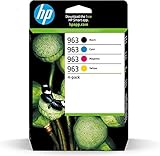 HP 963 (6ZC70AE) Multipack Original Druckerpatronen 1xBlau, 1x...