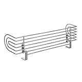 HI Herdschutzgitter Metall (ca. 60 x 18,5 x 14 cm) - Schutzgitter Herd,...