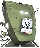 Büchel Fahrradtasche für Gepäckträger I 25.4 L - 100% Wasserdicht I mit...