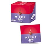 I LOVE Milka 10 x 110g, Pralinen aus zarter Alpenmilch Schokolade gefüllt mit...