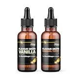 Flavour Drops zuckerfrei Set 2x 50 ml - Vanille & Karamell-Toffee |...