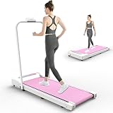 SAVEYOUR Klappbares Laufband für Zuhause - 8km/h Walking Pad Under Desk, Leises...