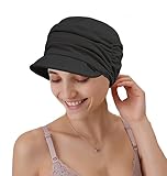 Cysocool Frauen Weiche Schirmmütze Newsboy Beanie Schildmütze Schiebermütze...