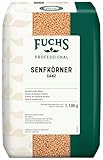 Fuchs Professional - Senfkörner, ganz | Zum Mörsern für Marinaden, Suppen und...