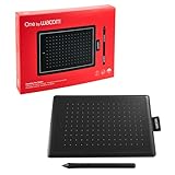 One by Wacom Stifttablett mit drucksensitivem Stift, geeignet für Windows, Mac...