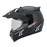 Nishua Enduro Carbon Endurohelm, Motorradhelm - ECE Zertifiziert, Hervorragende...