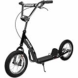 Apollo Retro Scooter Paradise | Roller mit Luftreifen 12,5 Zoll | Stylisher...