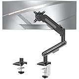 ELIVED Monitor Halterung für 17-34 Zoll Bildschirme, Einzelner Monitorarm hält...
