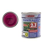 Wilckens Buntlack 2in1 Dispersion seidenmatt 30 Farben 125ml, Farben:Pink