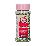 FunCakes Zuckerperlen Mittel Metallic Harlekin: Kuchenstreusel, guter Geschmack,...