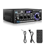 Hifi Verstärker - KKMOL Stereo Verstärker, AK45 Mini Bluetooth Radio Audio...