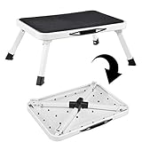 Wohnwagen Trittstufe klappbar - Tritt belastbar bis 150 kg - Camping Klapptritt...
