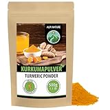 Alpi Nature Kurkuma Pulver 500g, Kurkuma Wurzel gemahlen, Kurkumapulver zum...