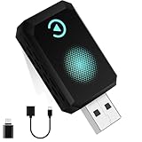 Cozysoon Carplay Wireless Adapter,Kompatibel mit A-pple CarPlay, Plug-and-Play,...