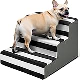 Pawk Hundetreppe Haustiertreppe, fürs mit abnehmbarem Bezug, 3 Stufen...