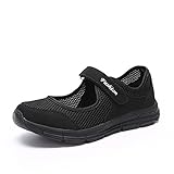 Damen Outdoor Fitnessschuhe Atmungsaktive Mesh Schuhe Sport Slipper mit...