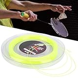 Badmintonsaite, 200m 0,72 mm Nylon Hohe Flexibilität Badminton Saite...