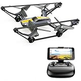 X-TANKCOPTER Hybrid Quadcopter - Panzer - Drohne, HD-Kamera, Smartphone-App,...