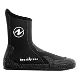 AQUALUNG Superzip 5mm - Wasserdichte Neopren-Tauchstiefel, rutschfeste Sohlen,...