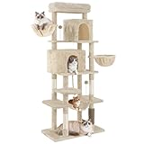 YITAHOME Kratzbaum Groß, Höhe 176 cm, XL Katzenbaum, Mehrstöckiger Kratzbaum,...