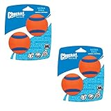 Chuckit! CHUCKIT - Ultra Ball - Spielzeug für Hunde - Doppelpack - 2 x Gr. M 6...
