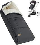 Nukdey Fußsack für Kinderwagen Buggy, Universeller Fußsack für Babyschale,...