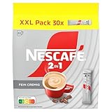 NESCAFÉ 2in1 XXL Pack 30 Sticks, löslicher Bohnenkaffee mit Creamer,...