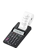 CASIO Druckender Tischrechner HR-8RCE, 12-stellig, Wiederholungsdruck,...