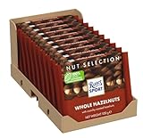 Ritter Sport Voll-Nuss (10 x 100 g), Vollmilchschokolade mit ganzen...
