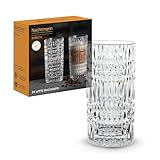 Nachtmann 2-teiliges Latte Macchiato Gläser-Set, Kaffee-Gläser, Kristallglas,...