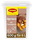 MAGGI Professional Jäger-Sauce mit Champignons, vegan, Ergiebigkeit 6L, 1er...