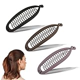 QOWUXHZ 3 Stück Banana Clip Bananenspange Haare Bananen Hair Clips Damen...