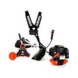 FUXTEC Benzin Motorsense FX-MS152 mit 52 cc, 2in1 Multitool, Profi-Tragegurt und...