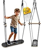 PHIBER-SPORTS Skateboard Schaukel Outdoor Kinder - Langlebig, Wetterfest,...