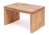 Schemel Eiche massiv; Trittschemel; Multifunktionspodest