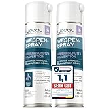 Wespenspray mit langem Sprührohr & 10x mehr Wirkstoff (2% Geraniol) – EXTRA...