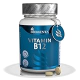BIOMENTA Vitamin B12 Komplex – 120 vegane hochdosierte Lutschtabletten mit 500...