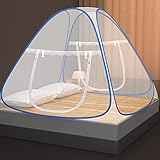 Faburo Moskitonetz Bett Pop Up Tragbares 200 X 200 X 150cm Faltbares Tragbares...