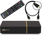 AX Multibox Twin 4K UHD E2 Linux Twin Sat-Receiver mit PVR Aufnahmefunktion,...