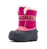 Sorel Snow Commander Boot Schneestiefel, Tropic Pink/Deep Blush, 27 EU